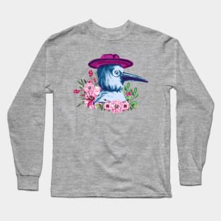 Plague Doctor Mask Bird Beak Long Sleeve T-Shirt